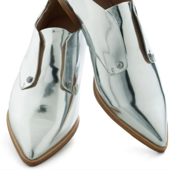 Joe's Jeans Shoes - Joe's Jeans metallic silver loafers
